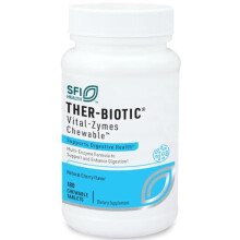 Klaire Labs Vital-Zymes Digestive Enzymes Chewable 180 Tablets