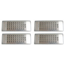 4PCS 24V Truck LED Headlights Truck Fog Lights Daytime Running Lights Suitable for  FH12 Truck