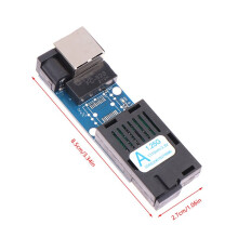 2X -Gigabit-Glasfaser-Medienkonverter 10/100/1000 Mbit/S Singlemode 3 UPC/APC SC-Port-Stil: A
