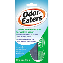 Odor-Eaters, Odour Destroying Super strength insoles for active wear, Trainer Tamers 1 pair