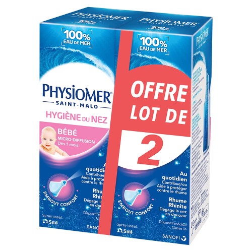 Nasal Hygiene Baby Micro-Diffusion 2 x 115ml