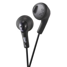 Gumy In-Ear Wired Headphones Earphones Compatible with iPod, iPhone, Samsung - Black