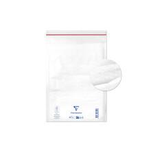7344C - Pack of 10 Padded Envelopes - Lined with Bubble Wrap - Size: 180x260 mm - 90g/m² - White Colour - Mailing - Manufactured in France