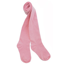 Baby Girls 0-24m Luxury Cotton Tights, Pink, 0-6 Months
