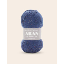 Hayfield Bonus Aran Tweed, Colour Pop Blue (732), 400g