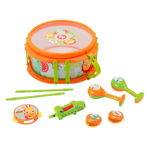 Fisher-Price FISHER PRICE KFP2136 Musical Band Drum Set