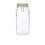 NEV-TJ-2 Glass Terrine Jar, 2 L 1