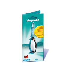 6667 Collectable Penguin Keyring, Fun Imaginative Role-Play, PlaySets Suitable for Children Ages 4+