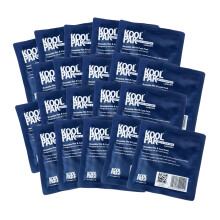 Luxury Reusable Hot and Cold Pack - Small - 13 x 14cm 20 Pack, Blue