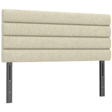 Cabecero de Cama Beige 140 x 10 x 126 cm