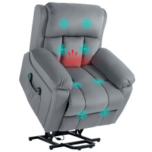 Sillón Levanta Persona Gris 90 x 95 x 103 cm