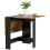 Homcom Mesa Plegable Comedor Negro 103 x 76 x 73.5 cm 1