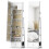Homcom Armario Joyero Blanco 56 x 56 x 164 cm 1