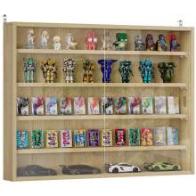 Vitrina Expositora Marrón 80 x 9.5 x 60 cm