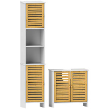 Conjunto de Baño Blanco 35 x 30 x 170 cm
