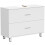 Homcom Mueble Bajo Lavabo Blanco 80 x 30 x 60 cm 1