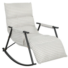 Silla Mecedora Gris 62 x 100 x 89 cm