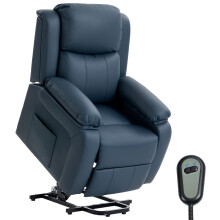 Sillón Levanta Persona Azul 76 x 90 x 105 cm