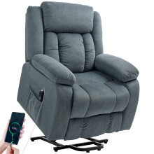 Sillón Elevador Gris 92 x 94 x 105 cm
