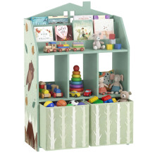 Estantería Infantil Verde 62.5 x 30 x 91.5 cm