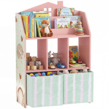 Estantería Infantil Rosa 62.5 x 30 x 91.5 cm