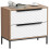 Homcom Cómoda de Tela Marrón 59.5 x 30 x 54 cm 1