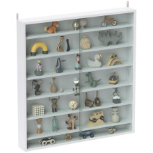 Vitrina de Pared Blanco 80 x 9.5 x 83 cm