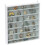 Homcom Vitrina de Pared Blanco 80 x 9.5 x 83 cm 1
