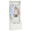 Homcom Perchero Zapatero Blanco 71.5 x 39.5 x 170 cm 1