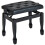 Homcom Banco de Piano Negro 64 x 35 x 55 cm 1
