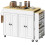 Homcom Isla de Cocina Blanco 189.2 x 50 x 87.8 cm 1
