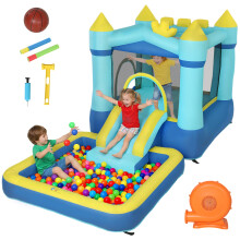 Castillo Hinchable Niño Azul 364 x 173 x 182 cm