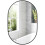 Homcom Espejo de Baño Negro 60 x 90 x 3 cm 1