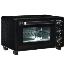 Horno Eléctrico Negro 46 x 38.5 x 29 cm
