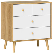 Cómoda para Dormitorio Marrón 60 x 35 x 65 cm