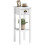 Homcom Mesa Auxiliar Blanco 30 x 30 x 75 cm 1