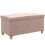 Homcom Banco de Almacenaje Rosa 76 x 38 x 38 cm 1