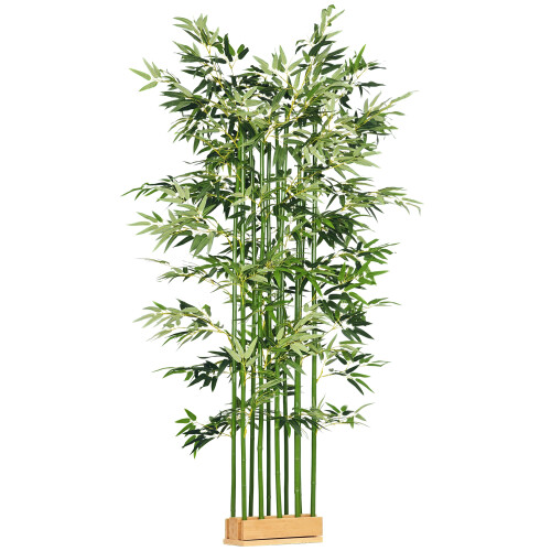 Homcom Planta Artificial Verde 35 x 10 x 180 cm