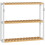 Homcom Estantería de Pared Marrón 60 x 15 x 54 cm 1