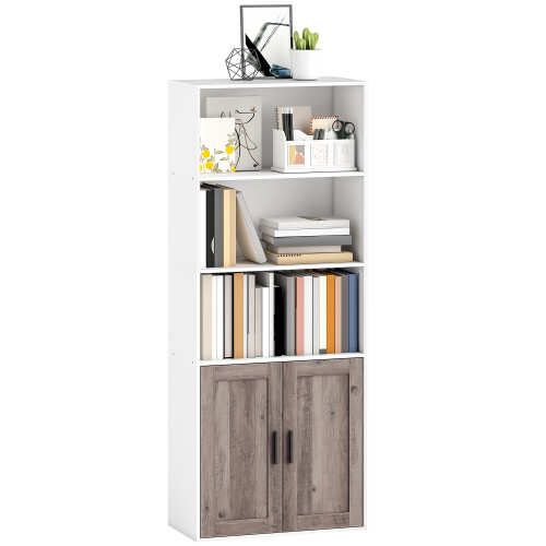 Homcom Estantería para Libro Bicolor 60 x 30 x 149.5 cm
