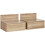 Homcom Mesillas de Noche Marrón 43 x 36.5 x 30.5 cm 1