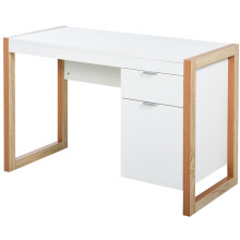 Mesa de Escritorio Blanco 112.5 x 50 x 75.5 cm