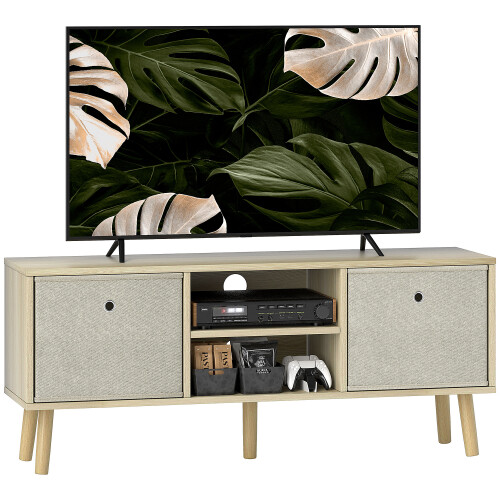 Homcom Mueble de TV Bicolor 110 x 29 x 46.5 cm