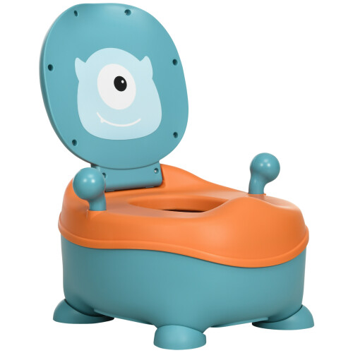 ZONEKIZ Orinal para Bebé Azul 35.6 x 35.7 x 22.2 cm