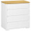 Homcom Cómoda con Cajone Blanco 70 x 37 x 75 cm 1