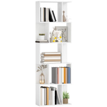 Estantería para Libro Blanco 60 x 24 x 184.5 cm