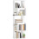 Homcom Estantería para Libro Blanco 60 x 24 x 184.5 cm 1