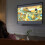 Homcom Pantalla de Proyector Blanco 171 x 0 x 131 cm 5