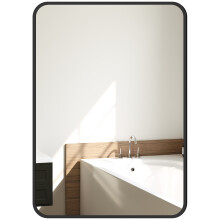 Espejo de Baño Negro 50 x 2.5 x 70 cm