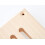 Wooden Ventilation Grille for 100 cm² Air Flow 6